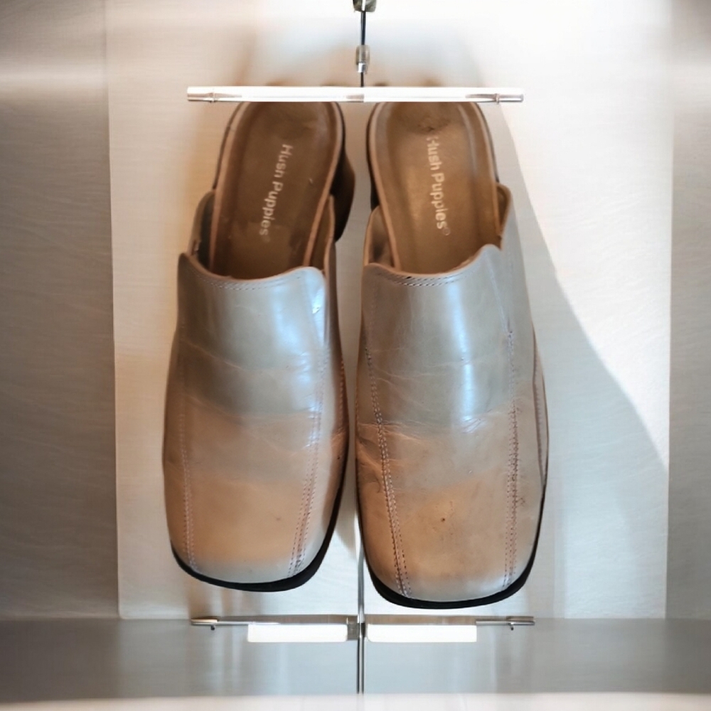 Hush Puppies Women's Tan Mules